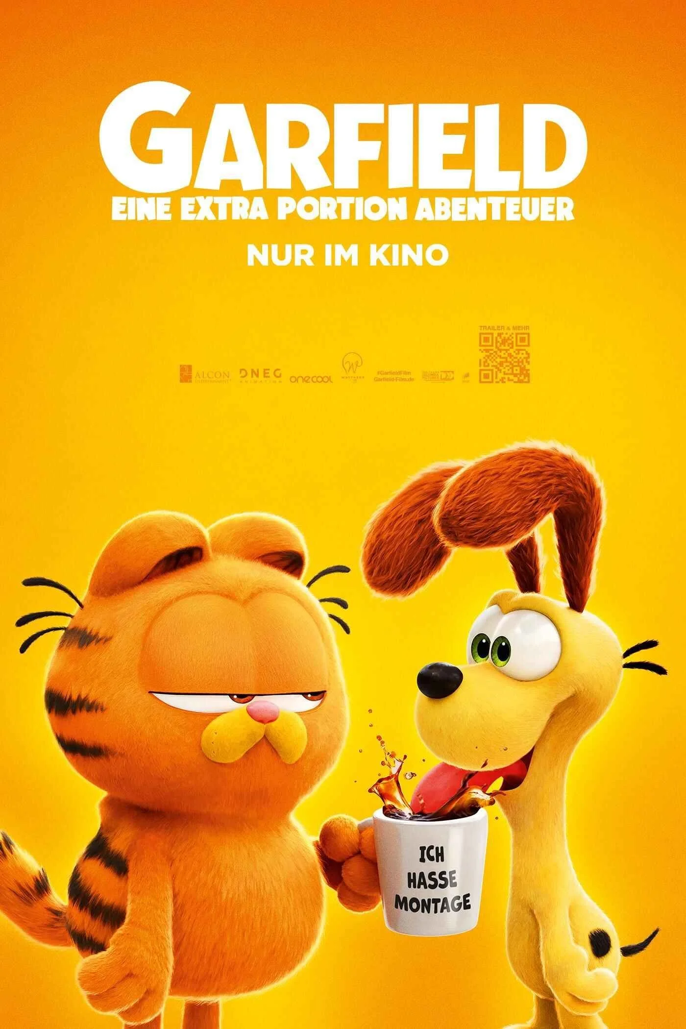 The Garfield Movie (2024) - Stream Animation movies with ELON IPTV IPTV service